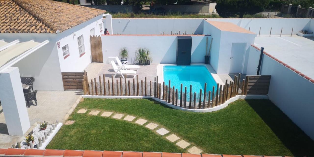 Villa Palapa Beach , Chalet Con Piscina Privada Y Muy Cerca Del Mar Chiclana de la Frontera Exterior foto